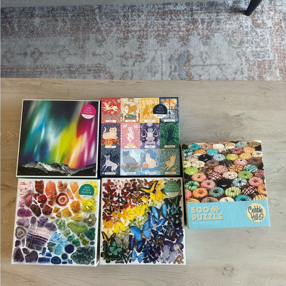 500 Piece Puzzle Sets